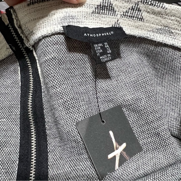 NWT ATMOSPHERE Womens Boho Aztec Tribal Print Mini Skirt, Size 12, -#301 - Picture 6 of 10